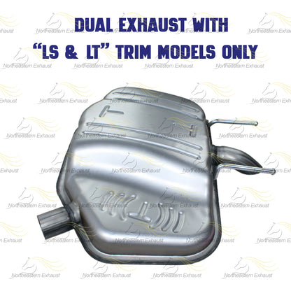 Northeastern Exhaust 2013-2016 Chevy Malibu Limited Passenger-Side Muffler