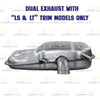 Northeastern Exhaust 2013-2016 Chevy Malibu Limited Passenger-Side Muffler