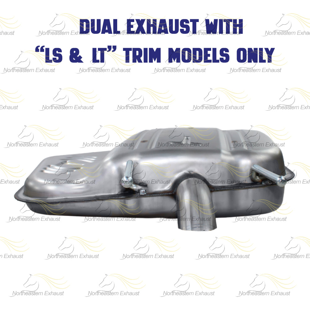 Northeastern Exhaust 2013-2016 Chevy Malibu Limited Passenger-Side Muffler