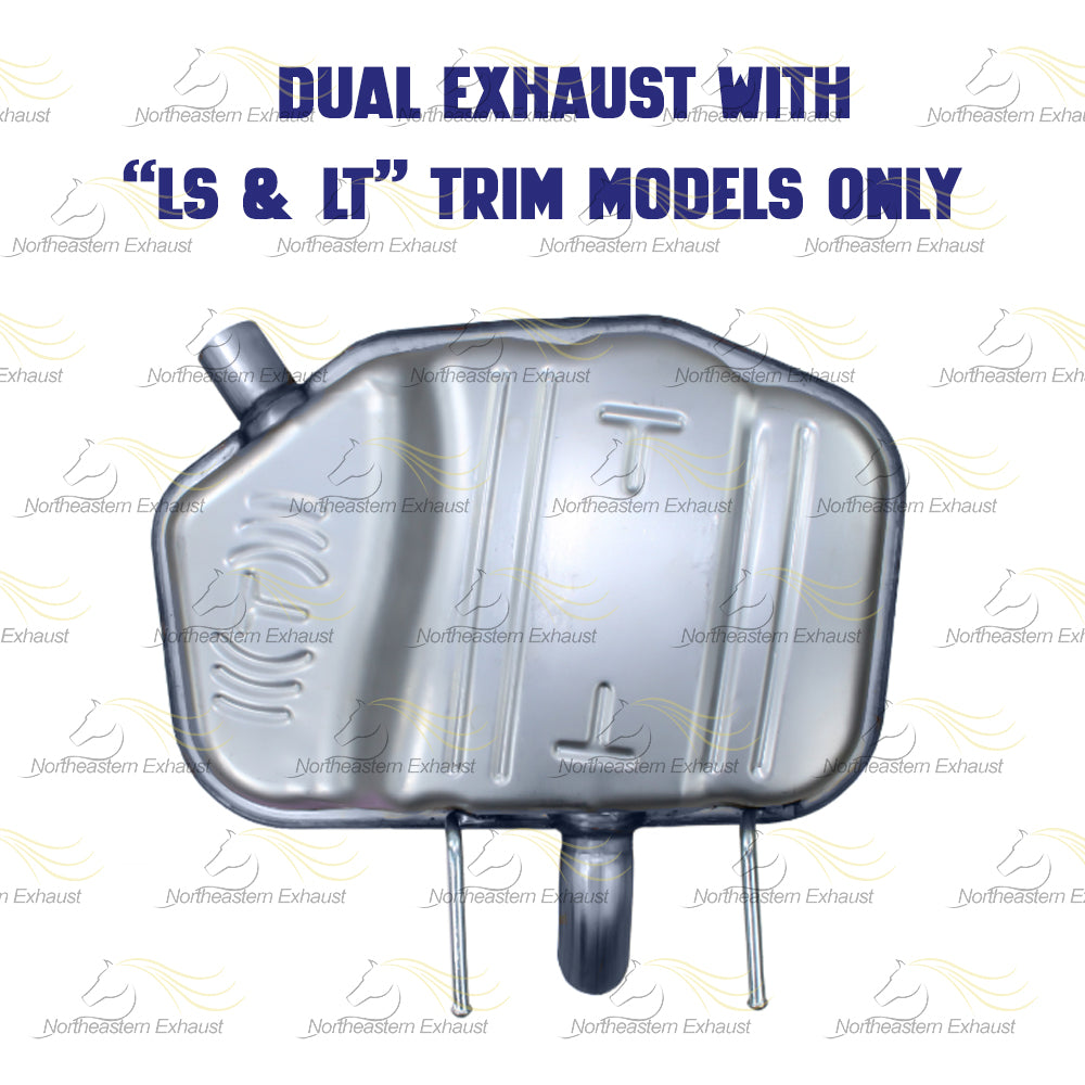 Northeastern Exhaust 2013-2016 Chevy Malibu Limited Passenger-Side Muffler