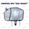 Northeastern Exhaust 2011-2017 Buick Regal 2.4L Passenger-Side Muffler