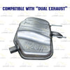 Northeastern Exhaust 2011-2017 Buick Regal 2.4L Passenger-Side Muffler