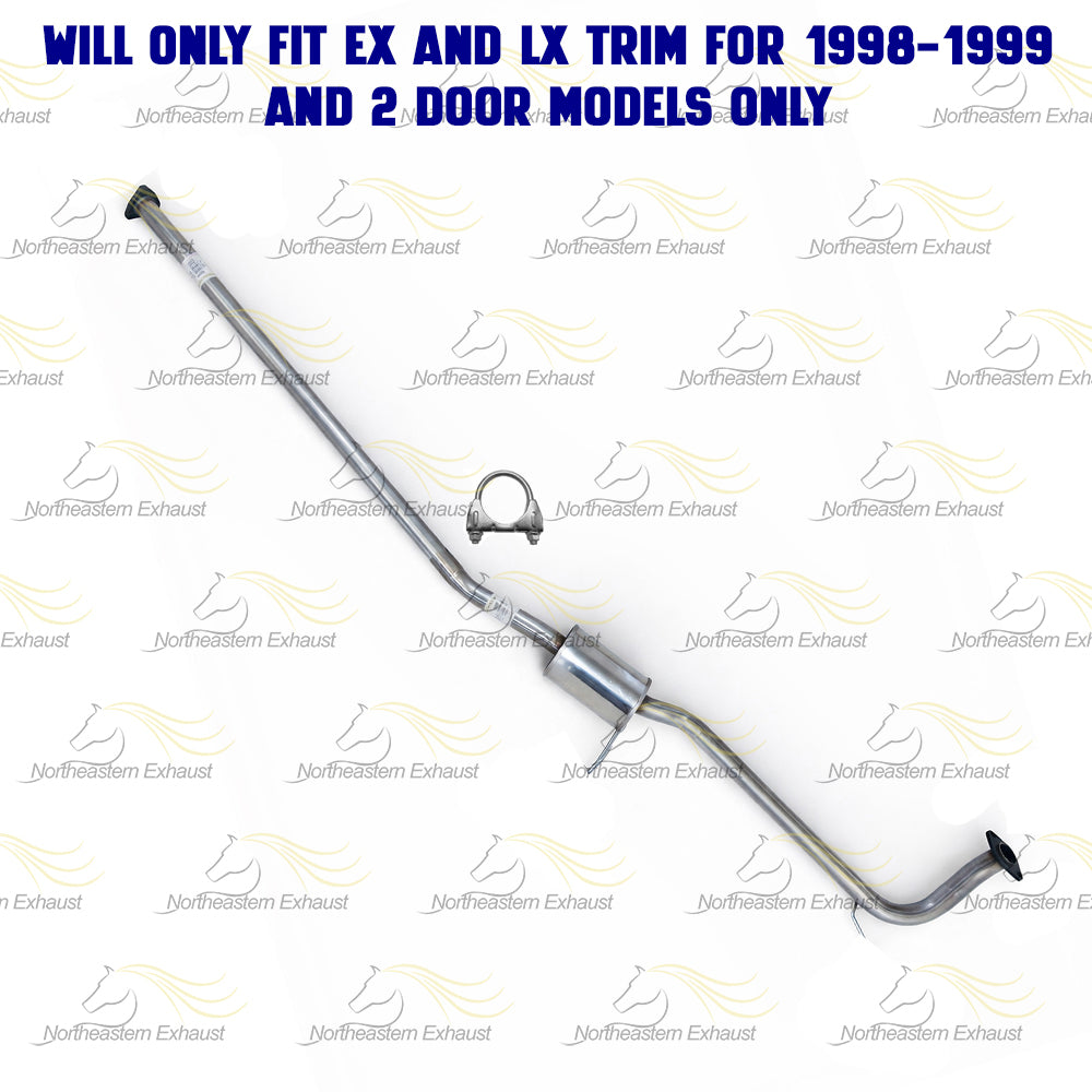 Northeastern Exhaust 1998-2002 Honda Accord 2.3L 2-Door Resonator Pipe
