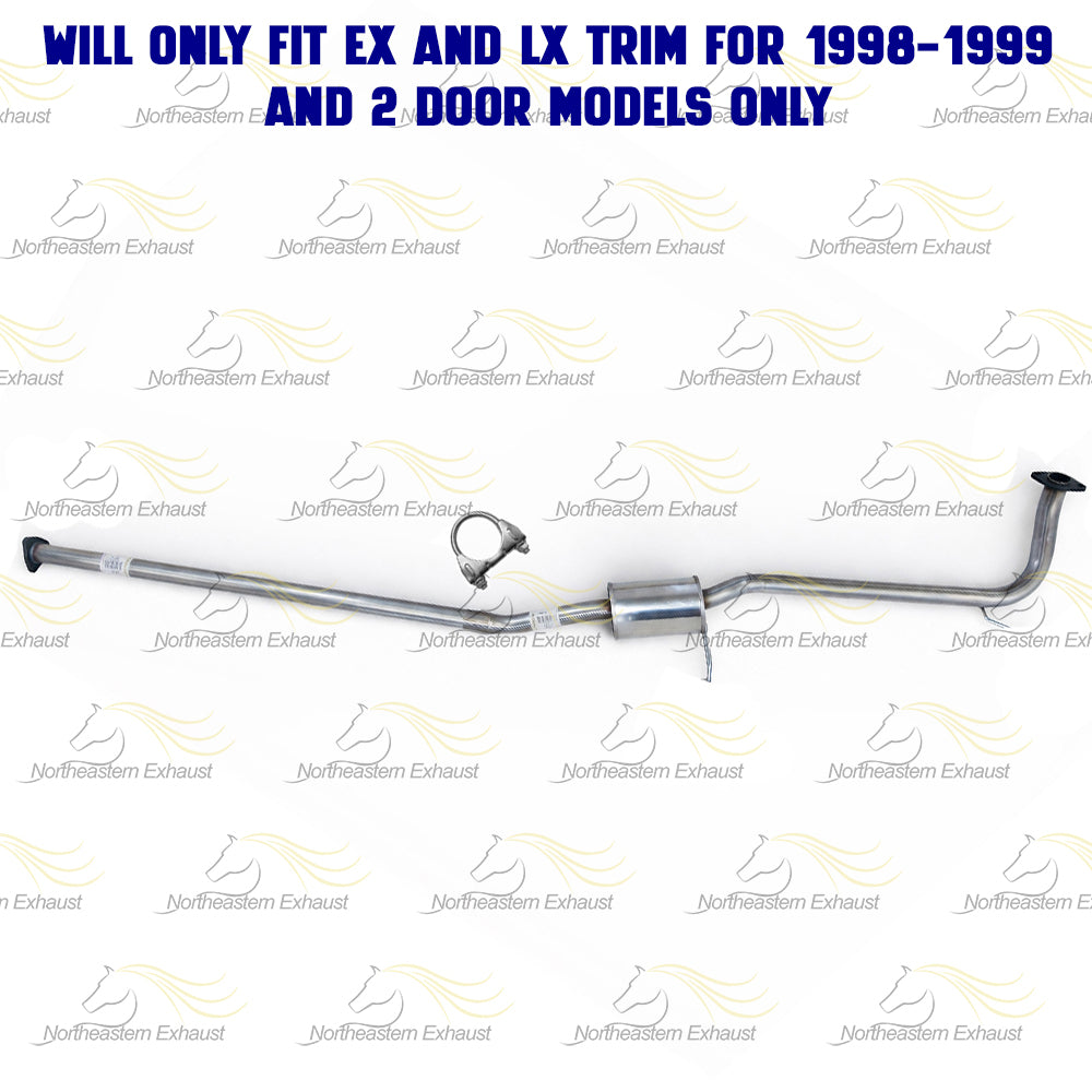 Northeastern Exhaust 1998-2002 Honda Accord 2.3L 2-Door Resonator Pipe
