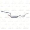 2011-2016 Chrysler Town & Country 3.6L Intermediate Pipe, Muffler & Resonator Kit | Stainless Steel