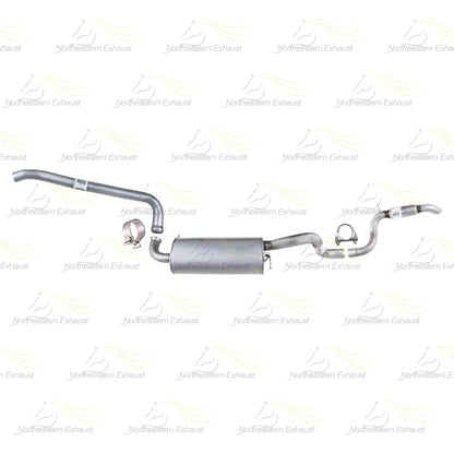 2011-2016 Chrysler Town & Country 3.6L Intermediate Pipe, Muffler & Resonator Kit | Stainless Steel