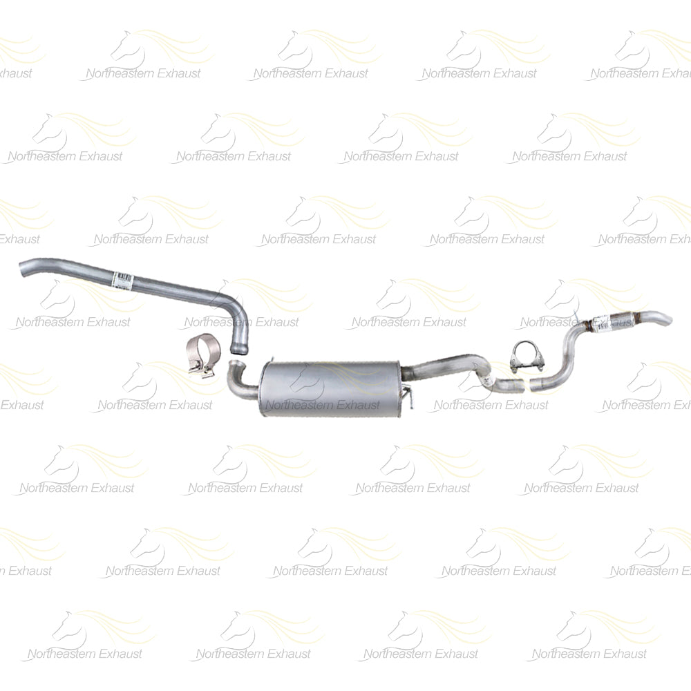 2011-2014 Volkswagen Routan 3.6L Intermediate Pipe, Muffler & Resonator Kit | Stainless Steel