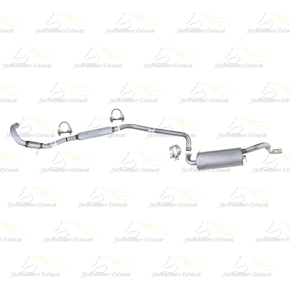 2011-2016 Chrysler Town & Country 3.6L Resonator Intermediate Pipe & Muffler Kit | Stainless Steel