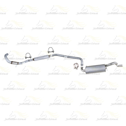 2011-2016 Chrysler Town & Country 3.6L Resonator Intermediate Pipe & Muffler Kit | Stainless Steel
