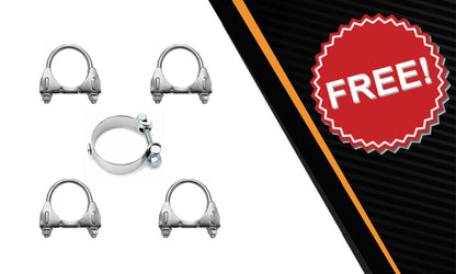2012-2015 Ram C/V 3.6L Resonator Intermediate Pipe & Muffler Kit | Stainless Steel