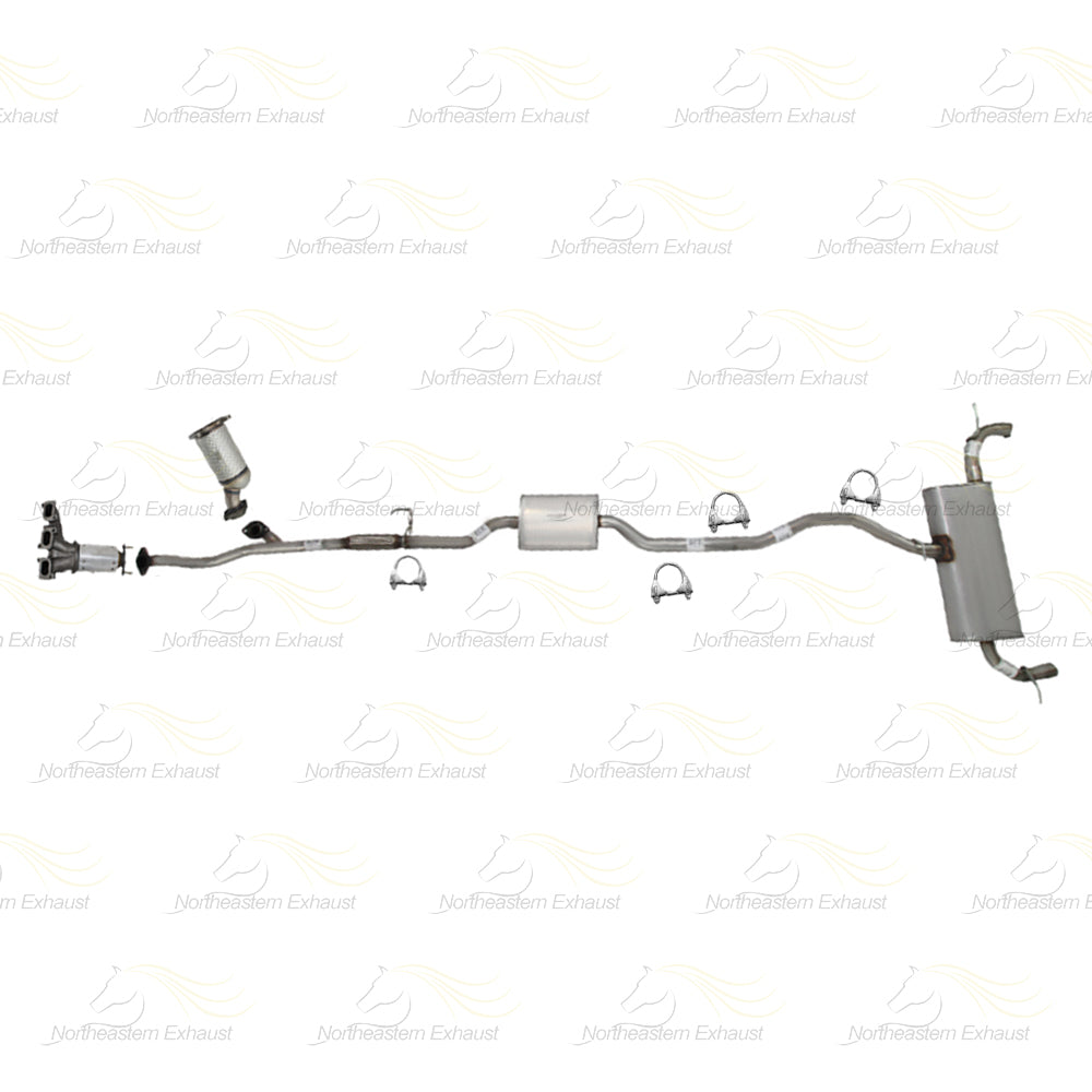 2011-2014 Ford Edge 3.5L Complete Exhaust System Kit | Stainless Steel | EPA Approved