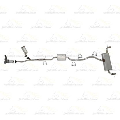 2011-2014 Ford Edge 3.5L Complete Exhaust System Kit | Stainless Steel | EPA Approved