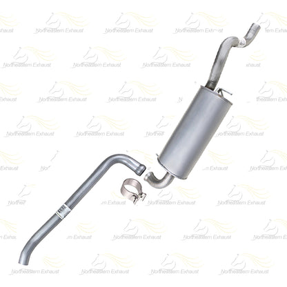 2012-2015 Ram C/V 3.6L Exhaust Intermediate Pipe & Muffler Kit | Stainless Steel
