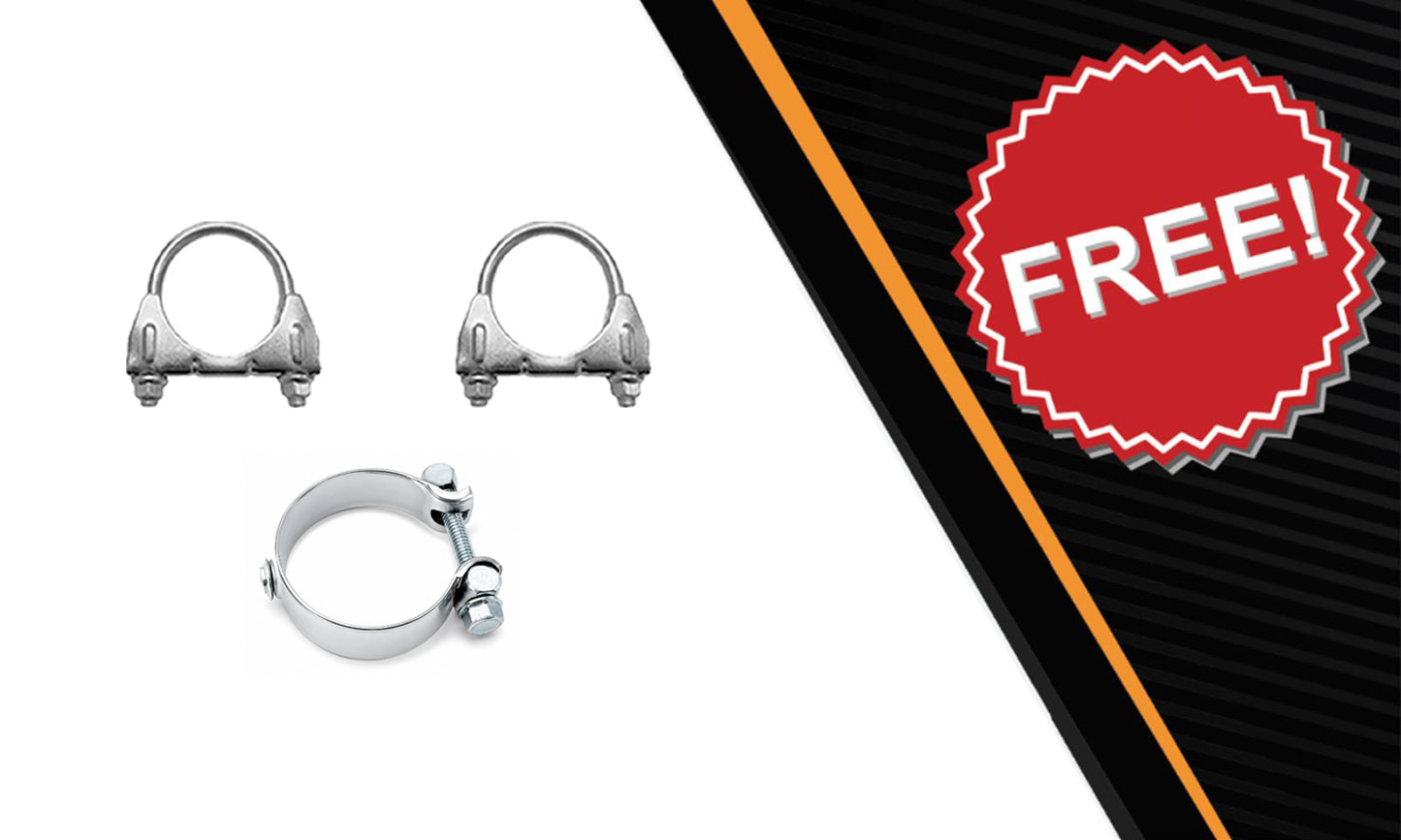 2012-2015 Ram C/V 3.6L Exhaust Intermediate Pipe & Muffler Kit | Stainless Steel