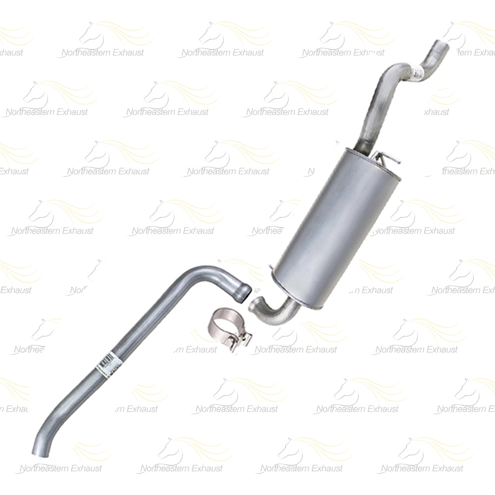 2011-2016 Chrysler Town & Country 3.6L Exhaust Intermediate Pipe & Muffler Kit | Stainless Steel
