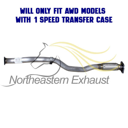 2014-2018 Jeep Cherokee 3.2L Exhaust Front Pipe, Y-Pipe & Resonator Kit | Stainless Steel