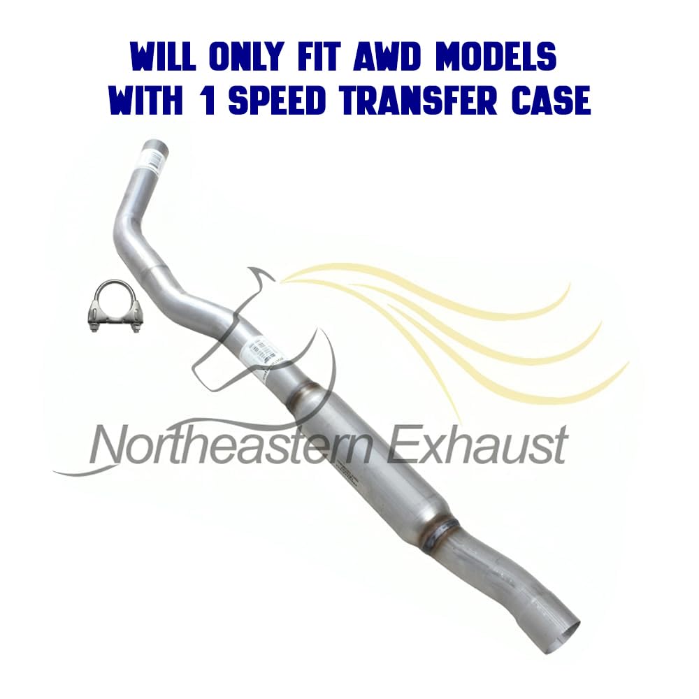 2014-2018 Jeep Cherokee 3.2L Exhaust Front Pipe, Y-Pipe & Resonator Kit | Stainless Steel
