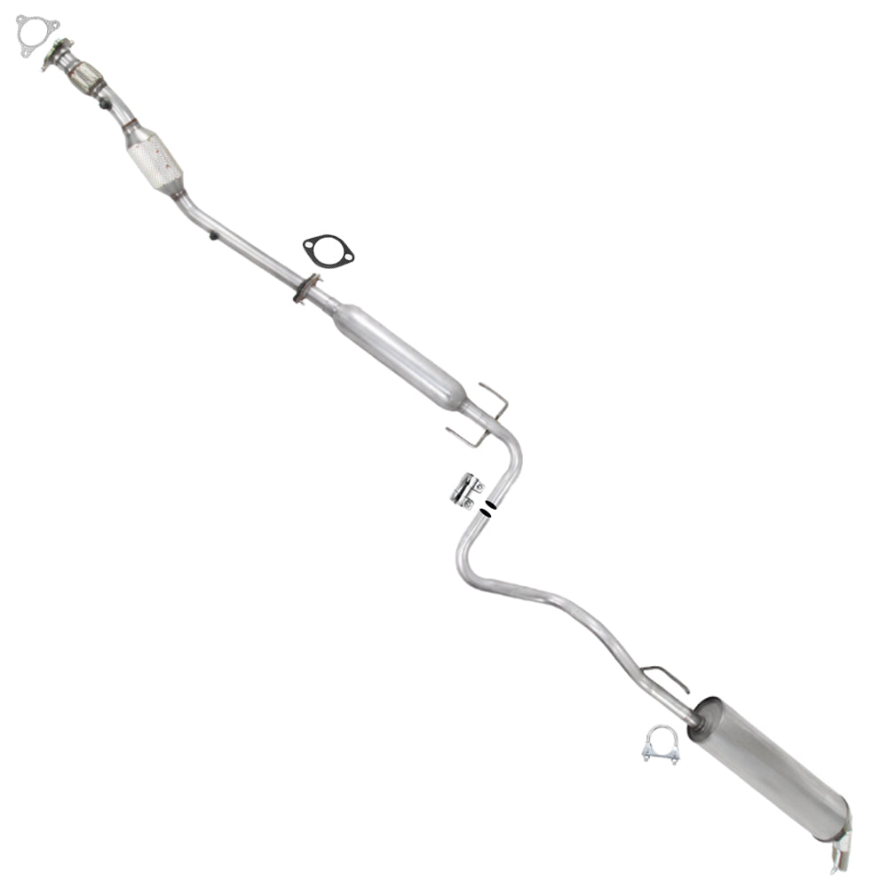2003-2007 Saturn Ion 2.2L Complete Exhaust System Kit | EPA Approved