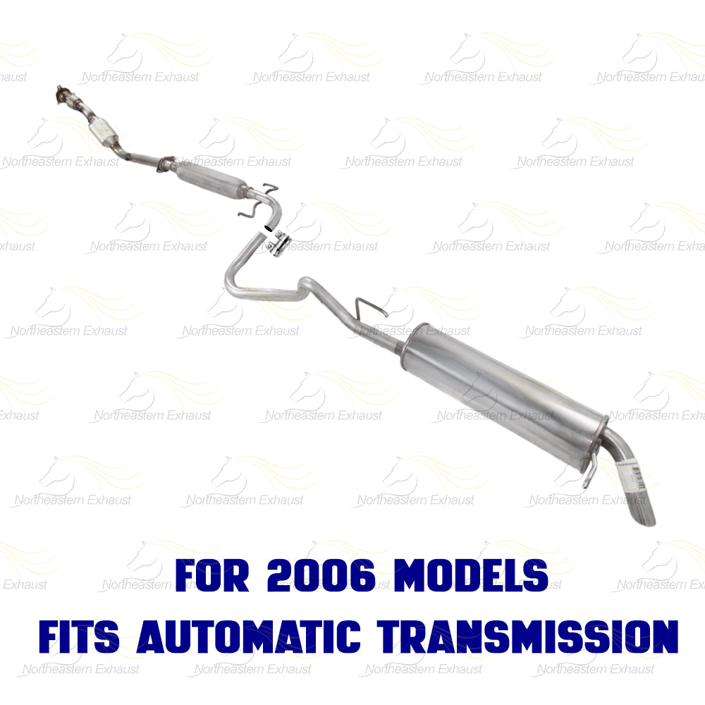 2003-2007 Saturn Ion 2.2L Complete Exhaust System Kit | EPA Approved