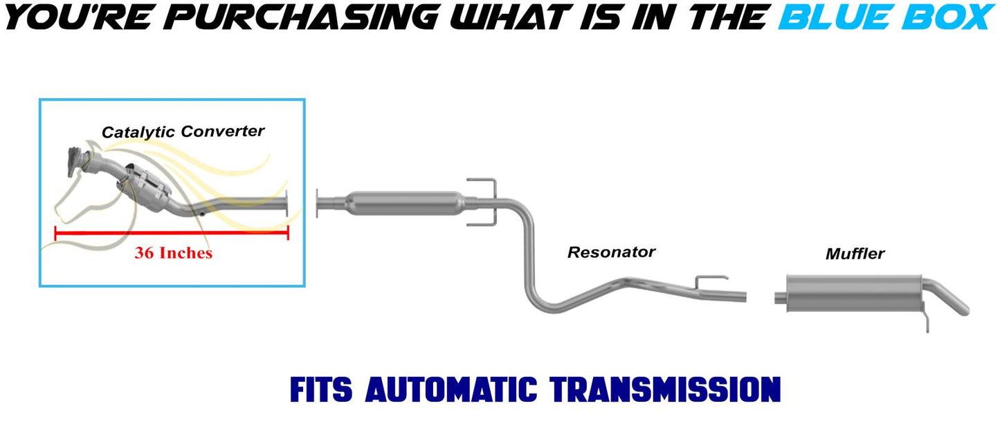 2006-2007 Chevrolet HHR 2.2L & 2.4L Exhaust Catalytic Converter w/ Flex | EPA APproved