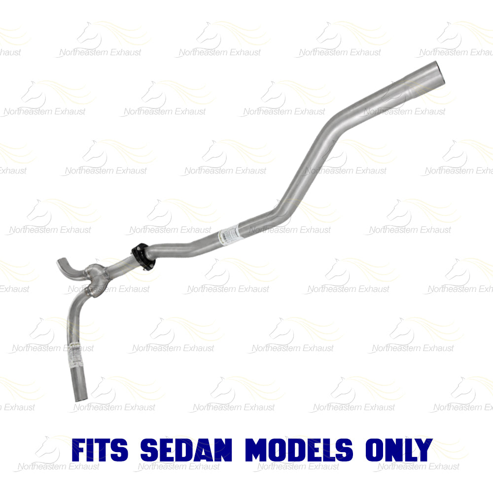 2013-2017 Honda Accord 3.5L Sedan Exhaust Intermediate Pipe & Y Pipe Kit | Stainless Steel