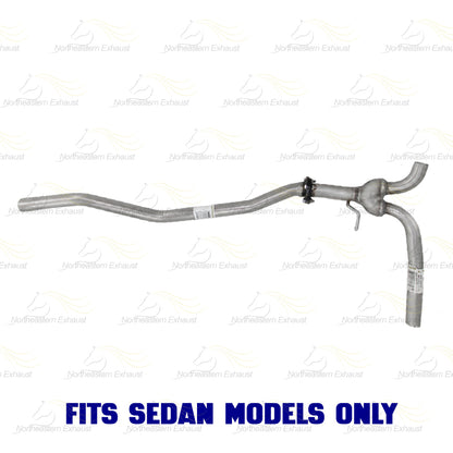 2013-2017 Honda Accord 3.5L Sedan Exhaust Intermediate Pipe & Y Pipe Kit | Stainless Steel