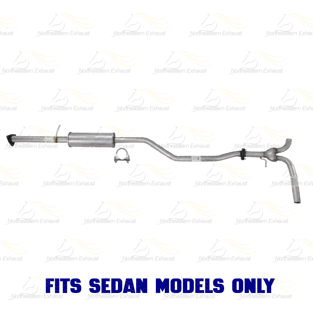 2013-2017 Honda Accord 3.5L Exhaust Resonator Intermediate Pipe Y Pipe Kit | Stainless Steel