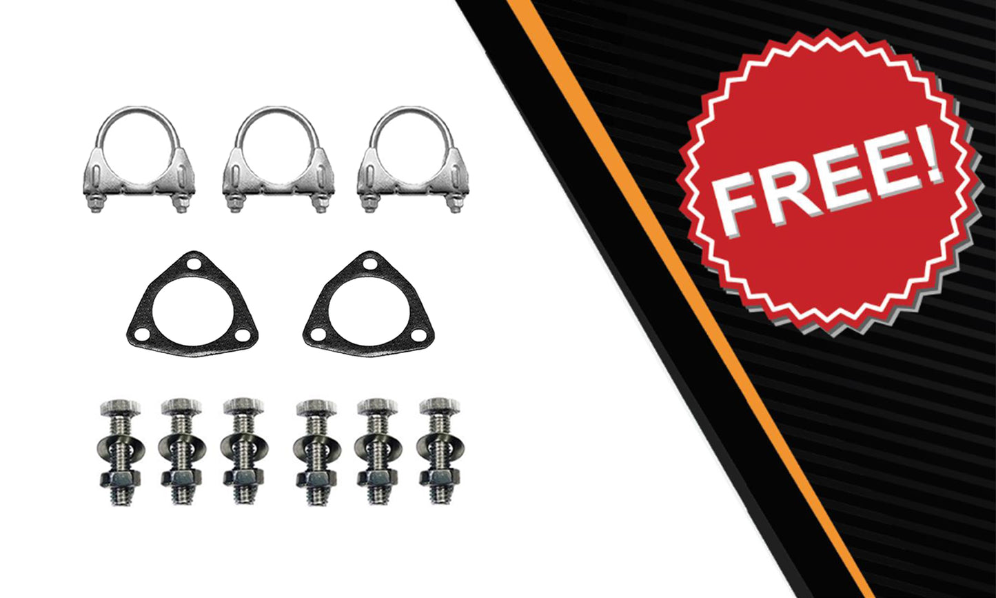 2013-2017 Honda Accord 3.5L Exhaust Resonator Intermediate Pipe Y Pipe Kit | Stainless Steel
