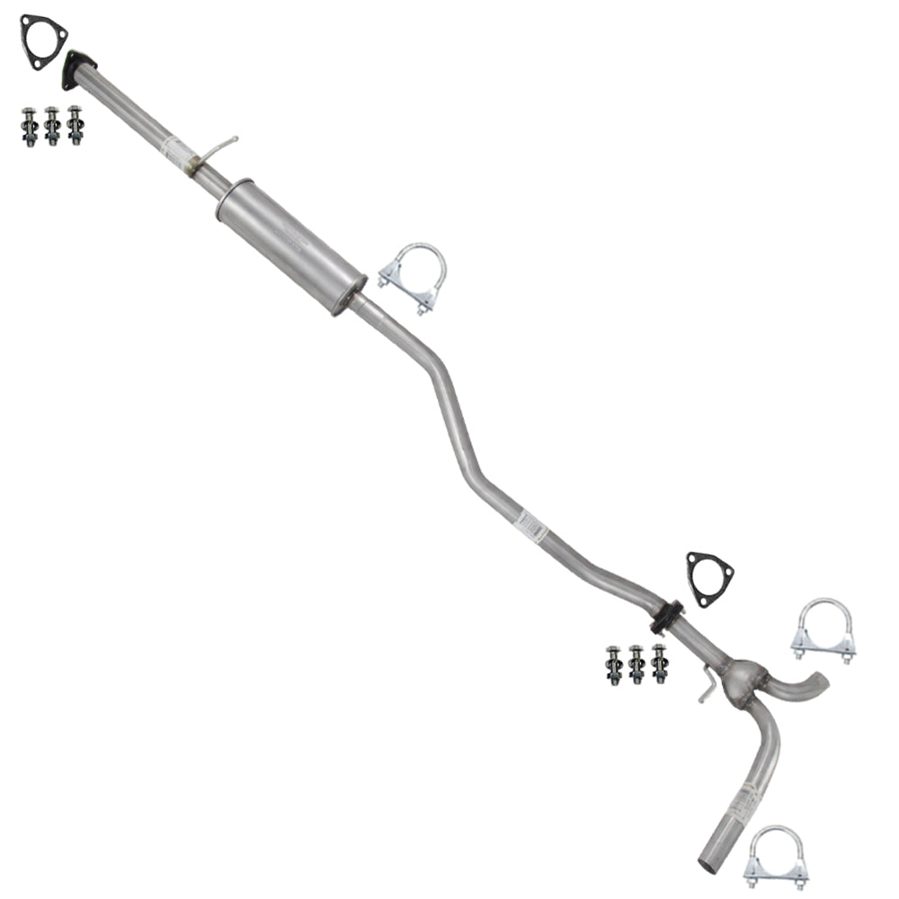 2013-2017 Honda Accord 3.5L Exhaust Resonator Intermediate Pipe Y Pipe Kit | Stainless Steel