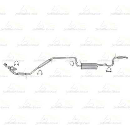 2011-2016 Chrysler Town & Country 3.6L Cat-Back Exhaust Kit | Stainless Steel
