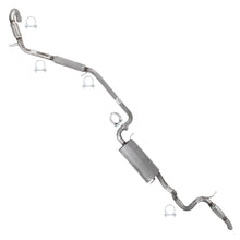 2011-2016 Chrysler Town & Country 3.6L Resonator Exhaust Pipe & Muffler Kit | Stainless Steel
