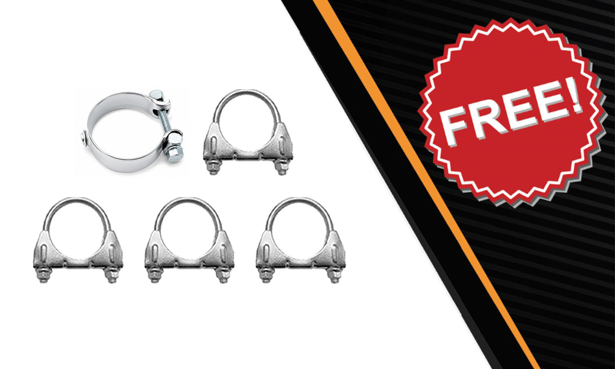 2011-2016 Chrysler Town & Country 3.6L Resonator Exhaust Pipe & Muffler Kit | Stainless Steel