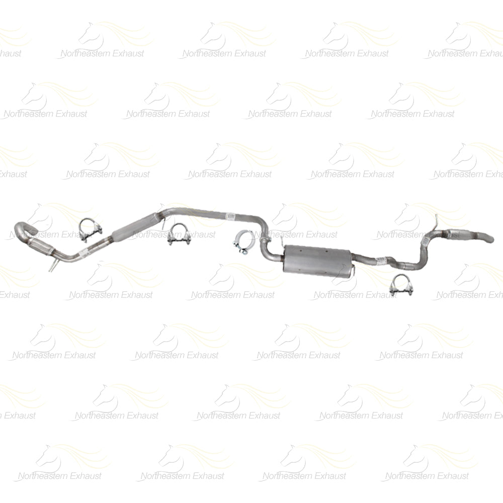 2011-2014 Volkswagen Routan 3.6L Resonator Exhaust Pipe & Muffler Kit | Stainless Steel