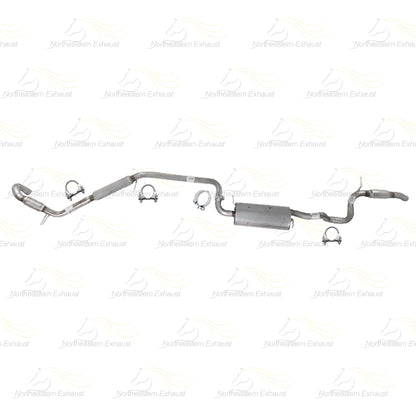 2011-2014 Volkswagen Routan 3.6L Resonator Exhaust Pipe & Muffler Kit | Stainless Steel