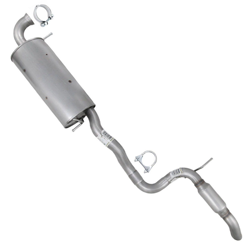 2011-2016 Chrysler Town & Country 3.6L Exhaust Muffler & Rear Resonator Kit | Stainless Steel
