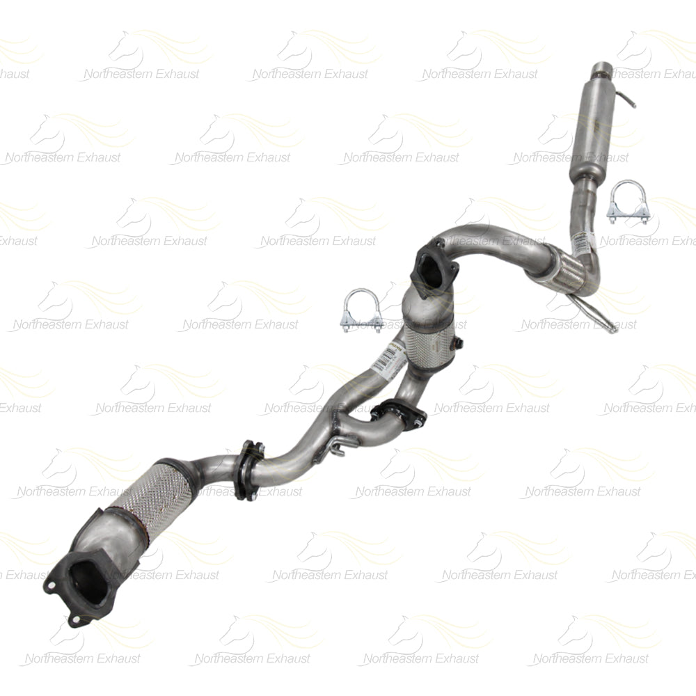 2011-2016 Chrysler Town & Country 3.6L Pair of Catalytic w/ Y Pipe & Resonator Kit | EPA Approved