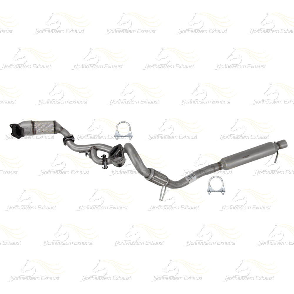 2011-2016 Chrysler Town & Country 3.6L Pair of Catalytic w/ Y Pipe & Resonator Kit | EPA Approved