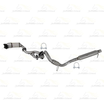 2011-2020 Dodge Grand Caravan 3.6L Pair of Catalytic w/ Y Pipe & Resonator Kit | EPA Approved