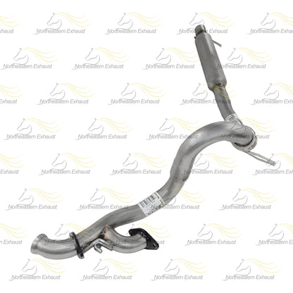 Stainless Steel Exhaust Y Pipe Resonator Kit fits: 2012-2015 RAM C/V 3.6L