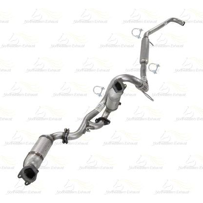 2011-2020 Dodge Grand Caravan 3.6L Pair of Catalytic, Y-Pipe, Resonator & Intermediate Pipe Kit