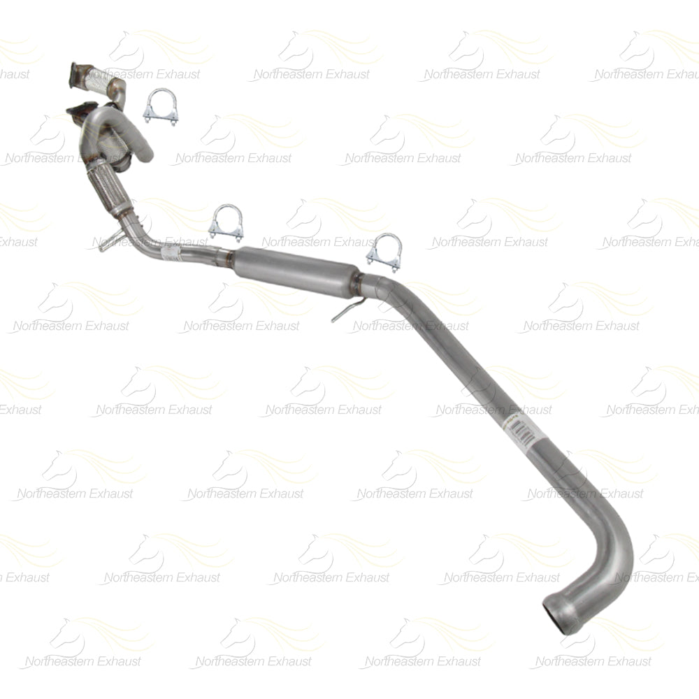 2011-2020 Dodge Grand Caravan 3.6L Pair of Catalytic, Y-Pipe, Resonator & Intermediate Pipe Kit