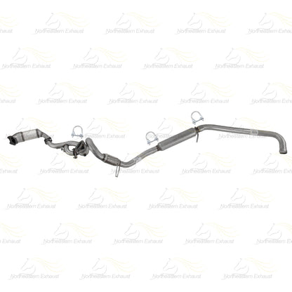 2011-2020 Dodge Grand Caravan 3.6L Pair of Catalytic, Y-Pipe, Resonator & Intermediate Pipe Kit