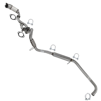 2012-2015 Ram C/V 3.6L 3.6L Pair of Catalytic, Y-Pipe, Resonator & Intermediate Pipe Kit