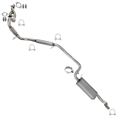 2012-2015 RAM C/V 3.6L Exhaust Y Pipe Resonator Int. Pipe & Muffler Kit