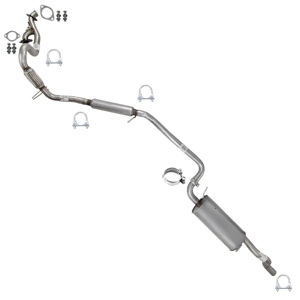 2011-2014 Volkswagen Routan 3.6L Exhaust Y Pipe Resonator Int. Pipe & Muffler