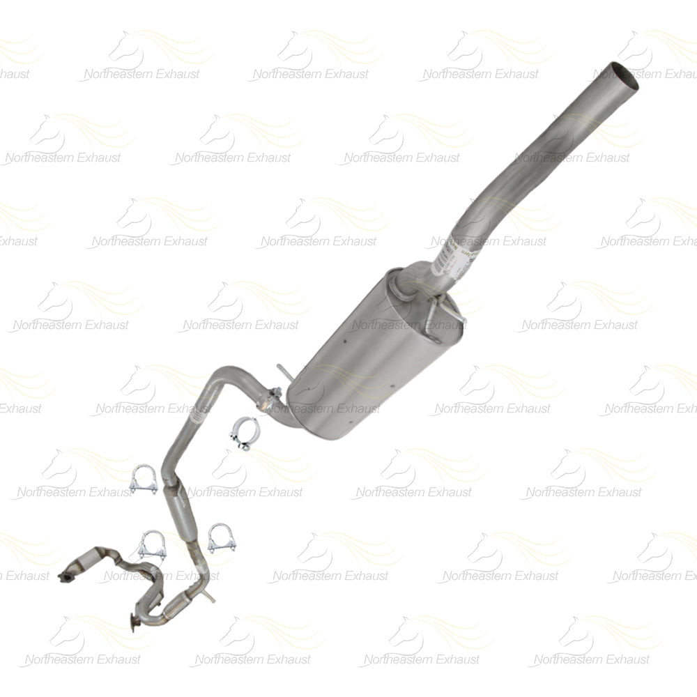 2011-20 Dodge Grand Caravan 3.6L Pair of Catalytic Y-Pipe Resonator Intermediate Pipe & Muffler Kit