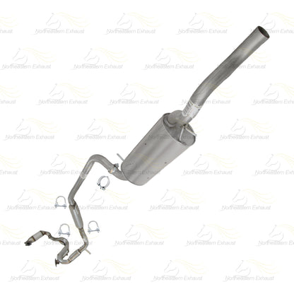 2012-2015 Ram C/V 3.6L 3.6L Pair of Catalytic Y-Pipe Resonator Intermediate Pipe & Muffler Kit