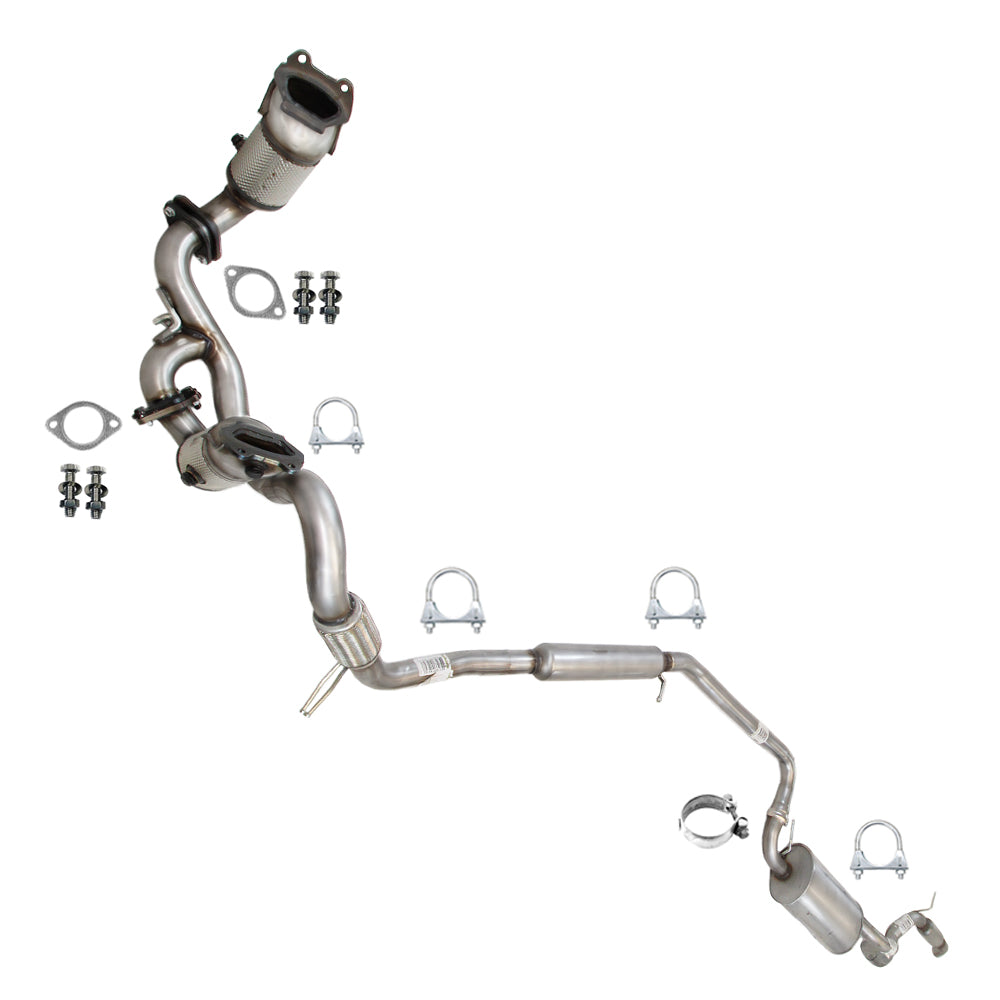2011-2014 Volkswagen Routan 3.6L Complete Exhaust System