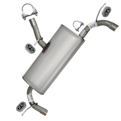 2011-2015 Ford Edge 2.0L 3.5L Northeastern Exhaust Muffler | Stainless Steel