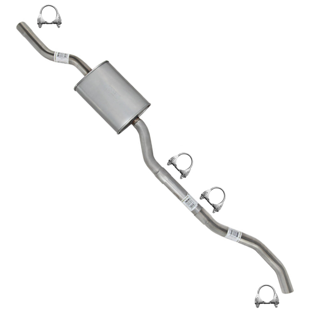2011-2014 Ford Edge 2.0L 3.5L Northeastern Exhaust Resonator Pipe Kit | Stainless Steel